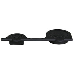 Taylor Dual Black Plastic Cap for Comparator - Item #3030
